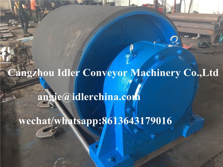 fire resistant rubber coating conveyor pulley