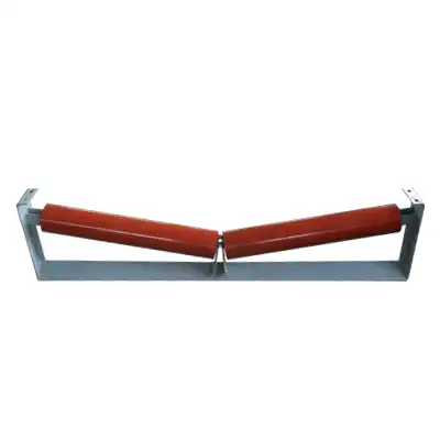 v return idler belt conveyor